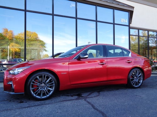 2018 INFINITI Q50 Red Sport 400