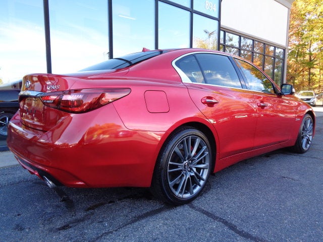 2018 INFINITI Q50 Red Sport 400