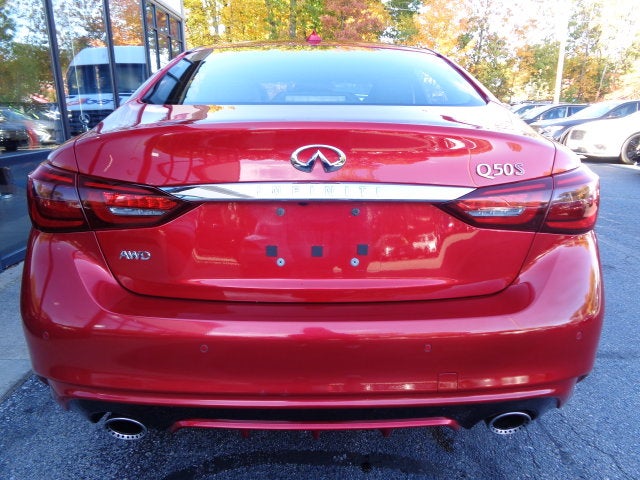 2018 INFINITI Q50 Red Sport 400