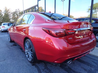 2018 INFINITI Q50 Red Sport 400
